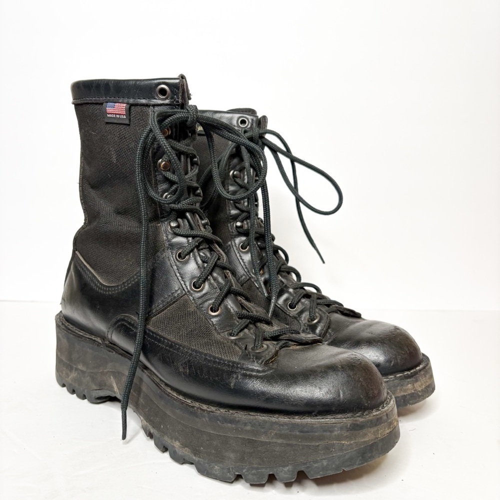 Danner Acadia 8” Black Tactical Combat Boots Men’s Size 9.5 Leather